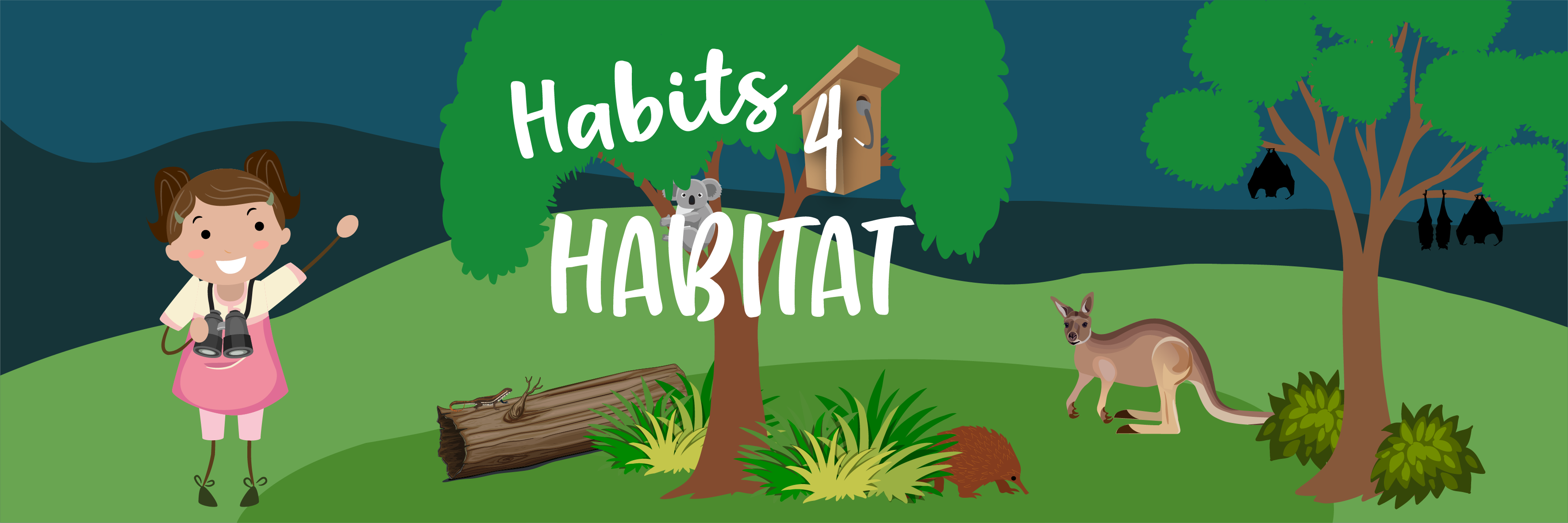 Habits for Habitat Banner