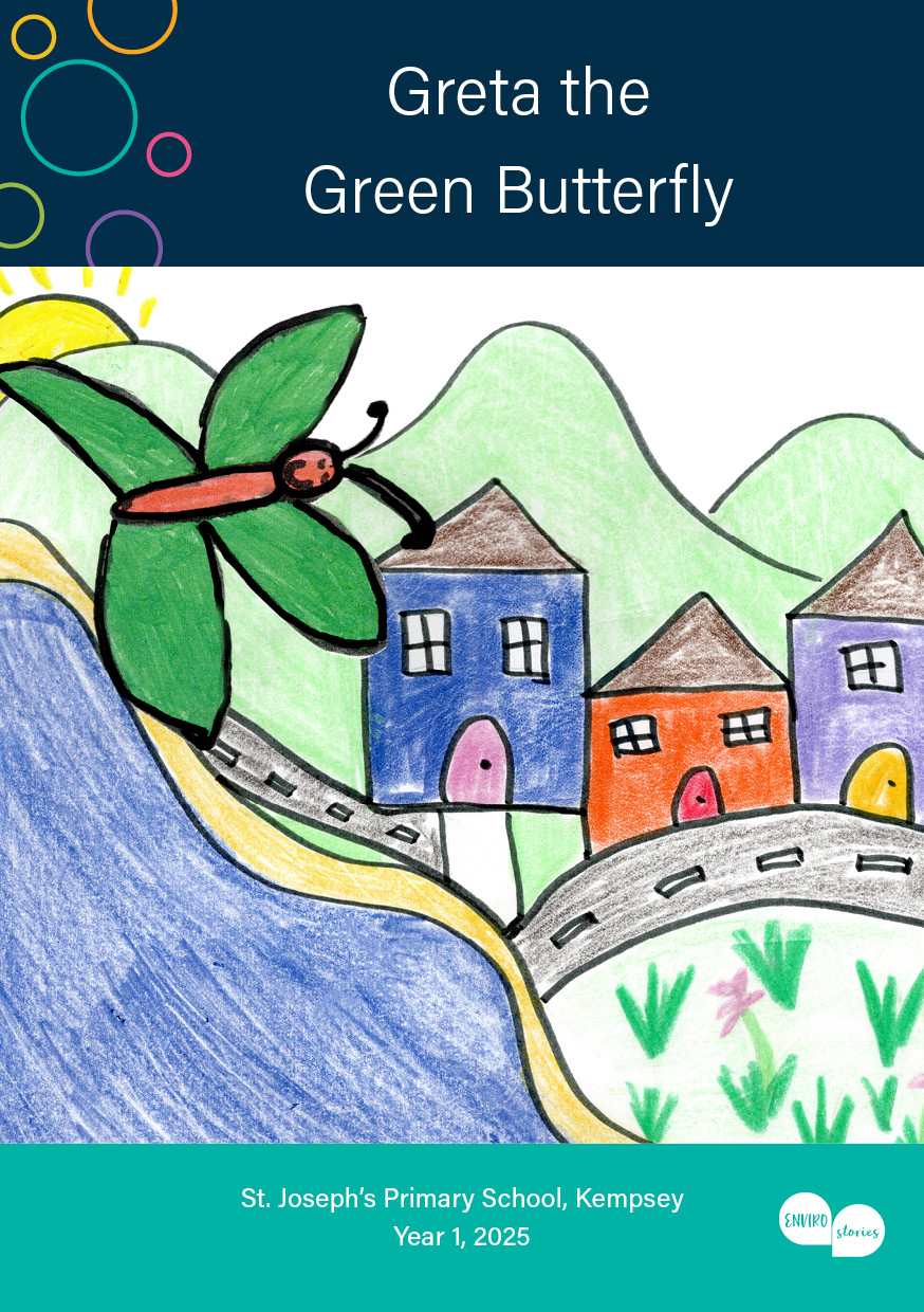 Greta the Green Butterfly