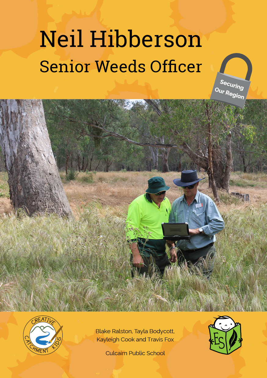 Neil Hibberson, Senior Weeds Officer