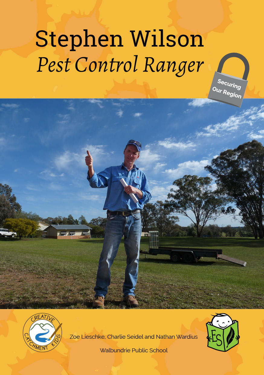 Stephen Wilson, Pest Control Ranger