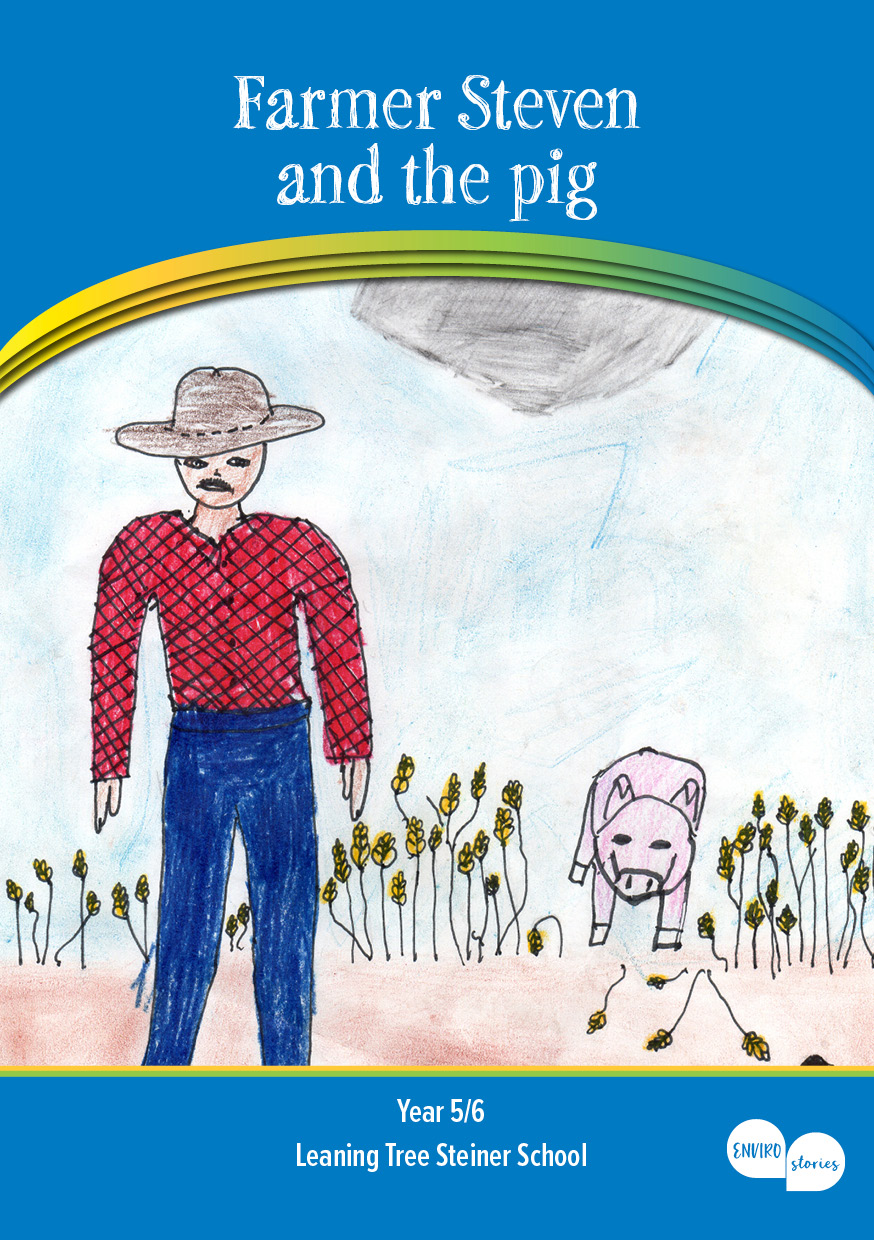 Farmer Steven and the pig